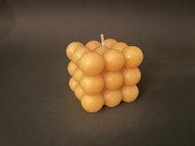 Load image into Gallery viewer, Bees Wax candle: Bubble style