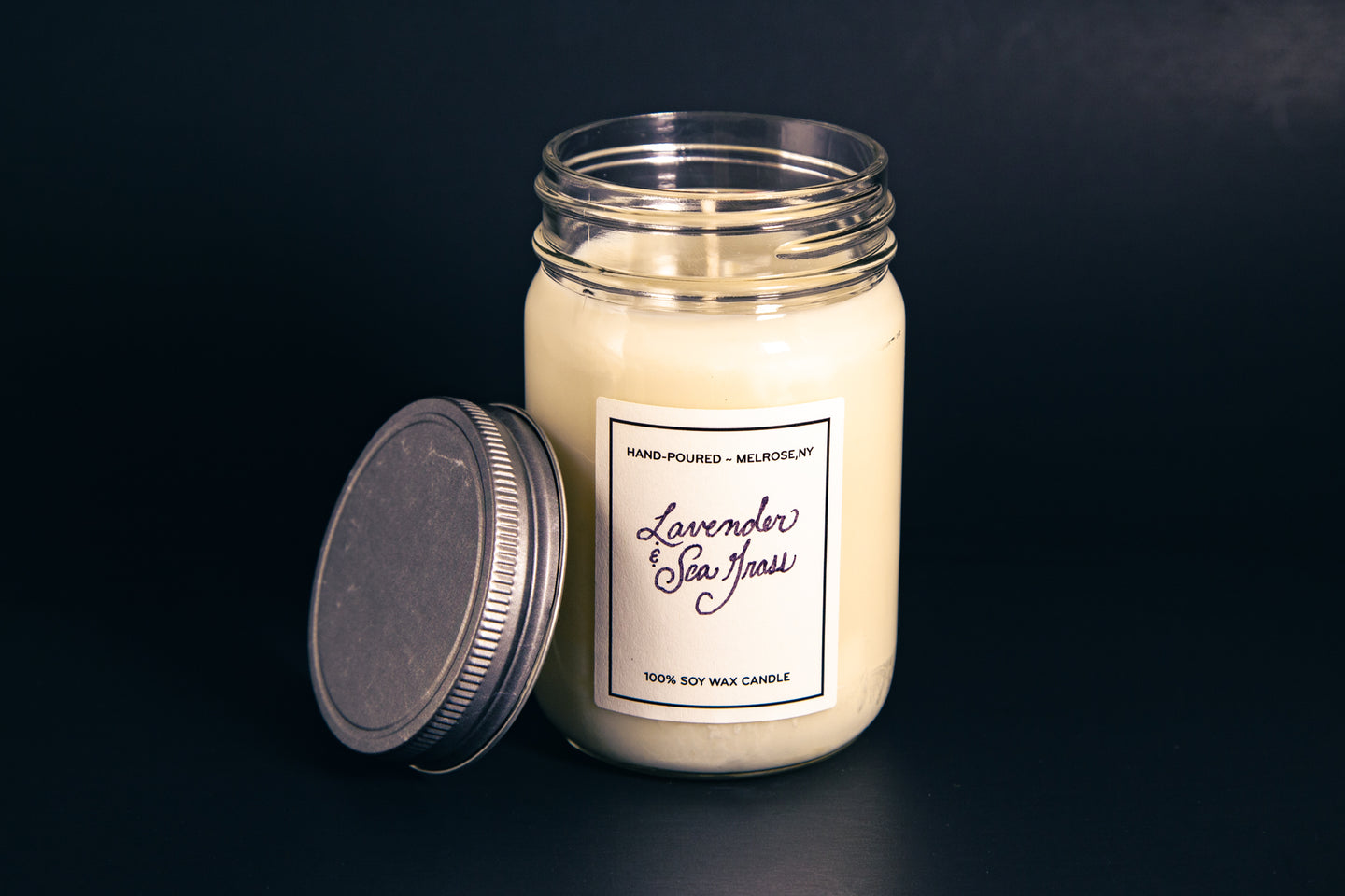 Lavender & Sea Grass Soy Candle