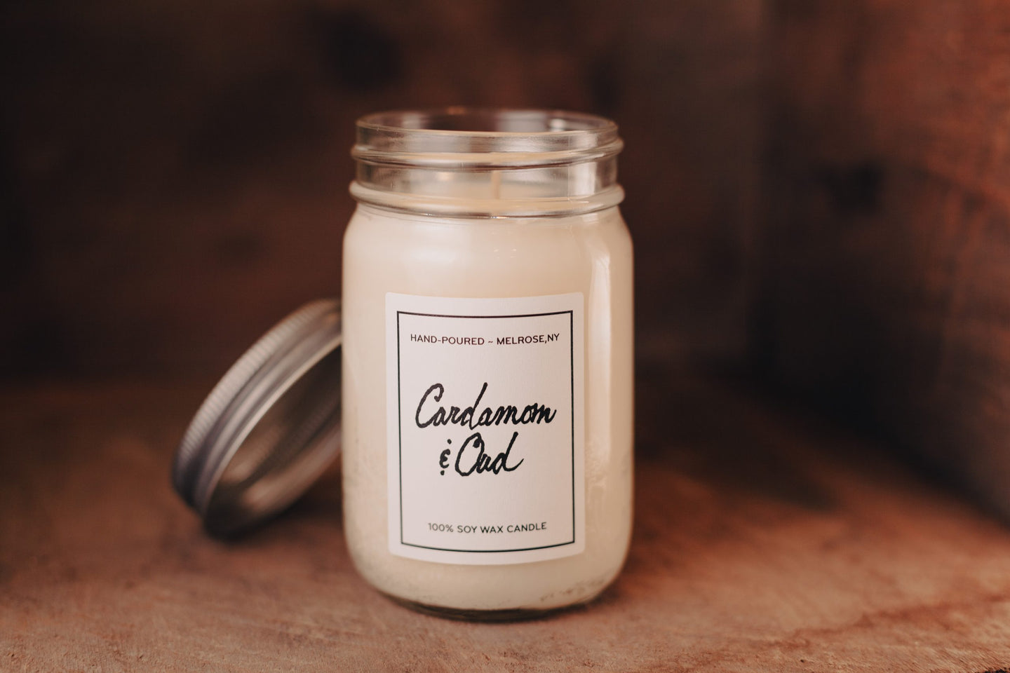 Cardamom + Oud Soy Candle